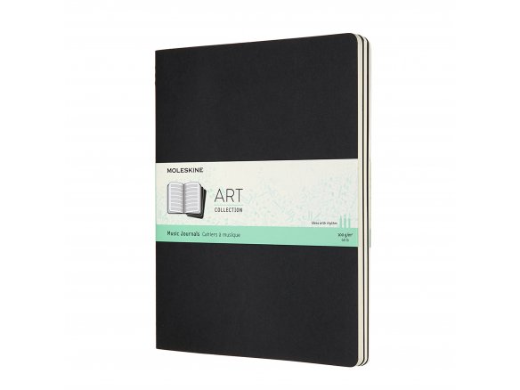 Moleskine Notizheft Notenlinien 3er-Set