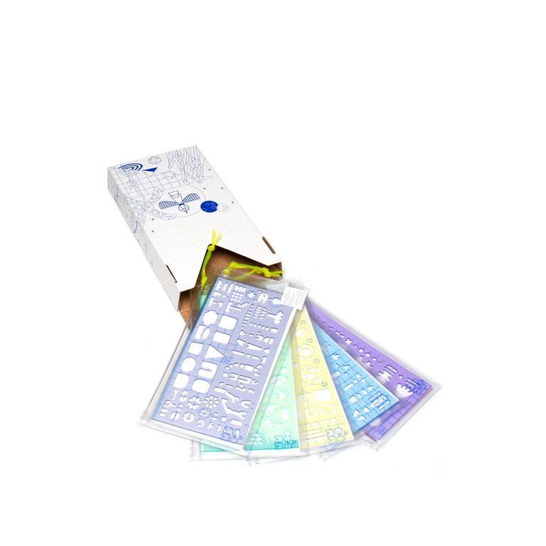 Common Loon Malschablone mit Poster