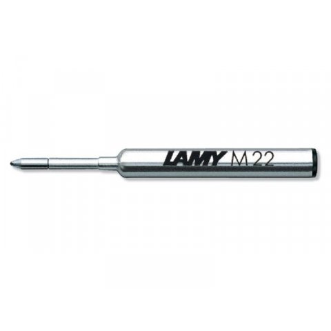 Recambio bolígrafo Lamy M 22 Recambio compacto, fuerza M, negro
