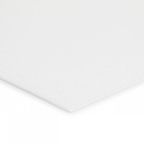 Polystyrene hard foam, white, trimmed 3.0 x 700 x 1000 mm