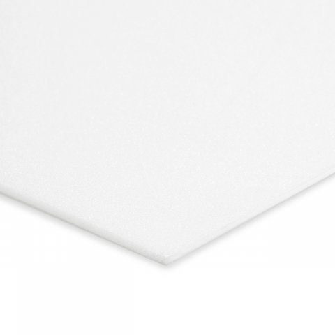 Polystyrene hard foam, white, trimmed 5.0 x 700 x 1000 mm