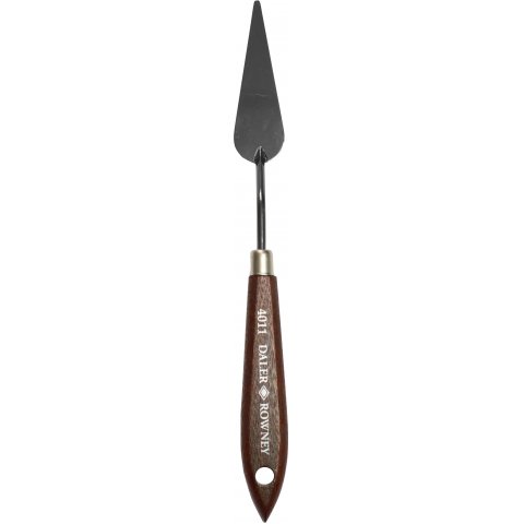 Cuchillo para pintar mango de madera Nº 11, l = 225 mm, en forma de gota