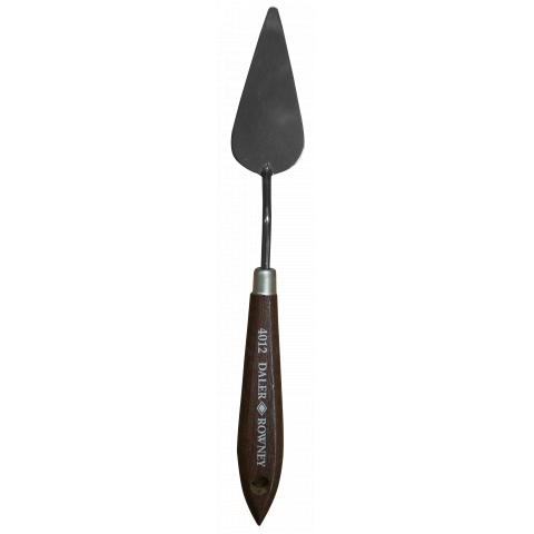 Cuchillo para pintar mango de madera Nº 12, l = 225 mm, en forma de gota