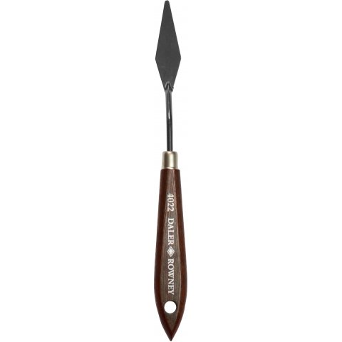 coltello da pittura manico in legno N. 22, l = 210 mm, a forma di diamante