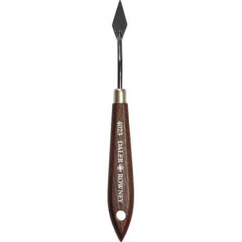 Cuchillo para pintar mango de madera Nº 23, l = 180 mm, en forma de diamante