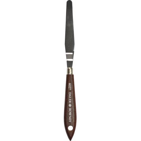 Painting knife wooden handle No. 27, l = 225 mm, conical, rounded