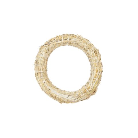 Strohkranz ø 20 cm x 4 cm, natur