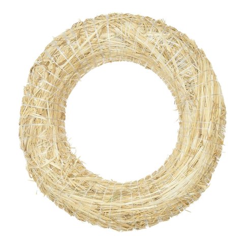 Strohkranz ø 35 cm x 8 cm, natur