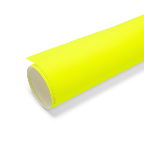 Tyvek PE spunbond, neon yellow 1073D coated, approx. 105 g/m², w = 914 mm, rigid