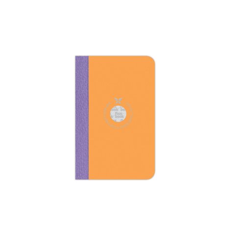 The Writing Fields Notizbuch Flexbook 9 x 14 cm, liniert, 80 Blatt, orange