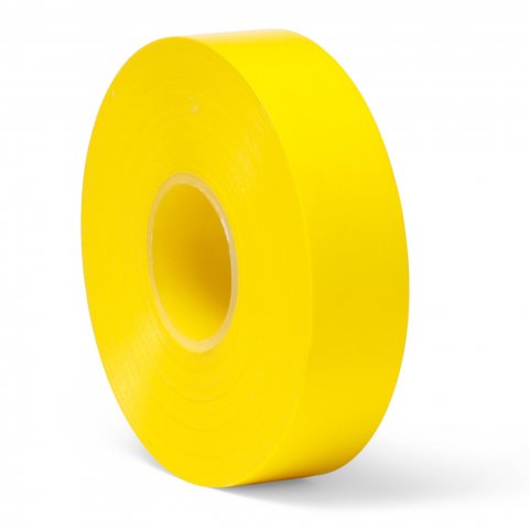 Insulating tape for electrical installation self-adhesive b = 19 mm, l = 33 m, yellow
