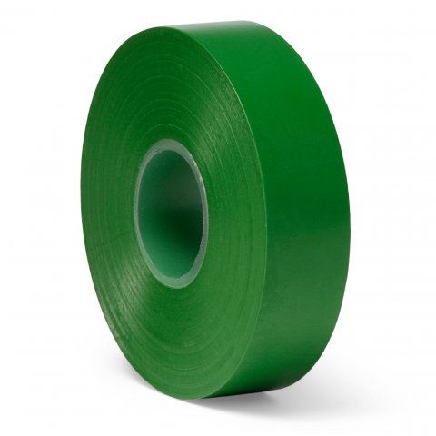 Isolierband für Elektroinstallation selbstklebend b = 19 mm, l = 33 m, grün