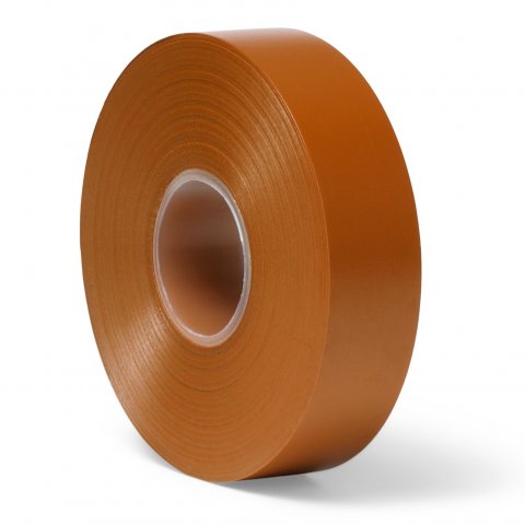 Insulating tape for electrical installation self-adhesive b = 19 mm, l = 33 m, brown