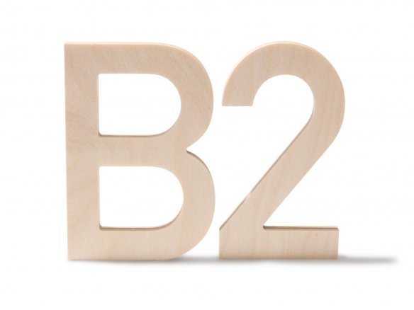 Modulor Birkensperrholz Buchstaben / Zahlen