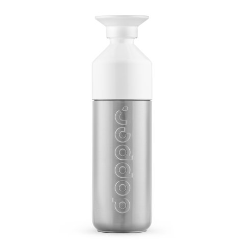 Dopper Trinkflasche Insulated 580 ml, BPA frei, weiß/Edelstahl