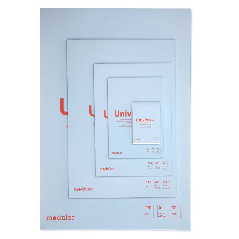 Modulor Universal Block Univers 190 g/m²