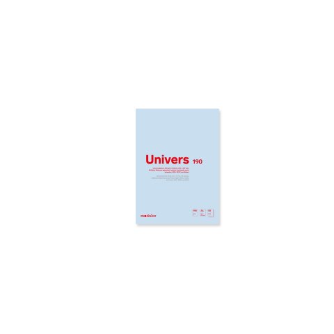 Modulor Universal Block Univers 190 g/m² bright white, 210 x 297 mm, DIN A4, 50 sheets