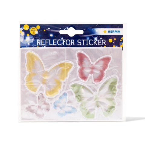 Herma reflector sticker 90 x 128 mm, butterfly