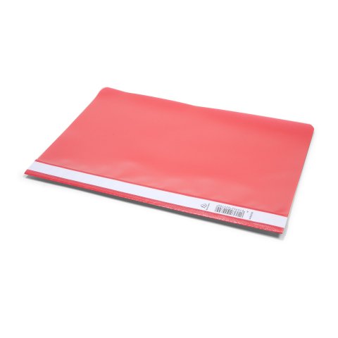 Exacompta Brause folder, plastic 231 x 310 mm, for A4, red