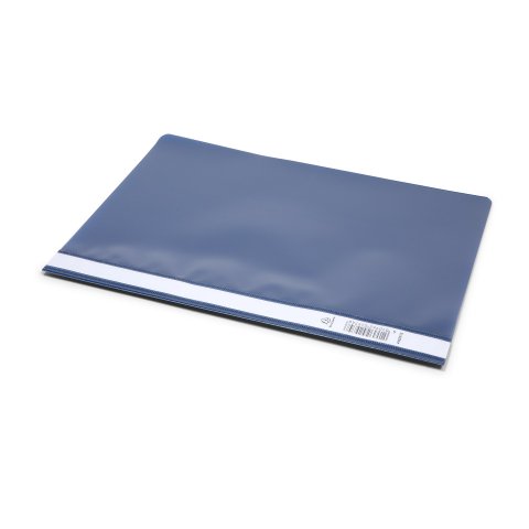 Exacompta Brause folder, plastic 231 x 310 mm, for A4, blue