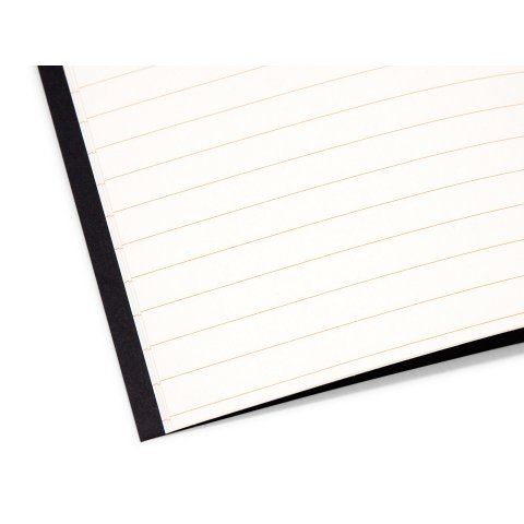 Cuaderno de dibujo Retro crema 90 g/m². 148 x 105 mm, DIN A6 vertical, 20 hojas/40 p., pautado