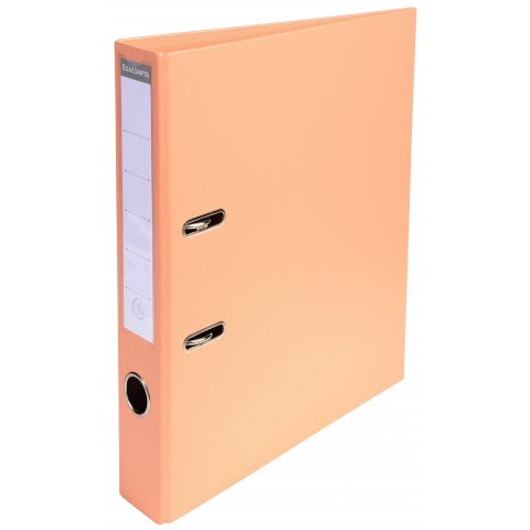 Exacompta PVC folder for DIN A4, spine width 50 mm, salmon