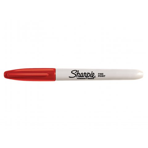 Sharpie Permanent Marker Fine line width 1 mm, red