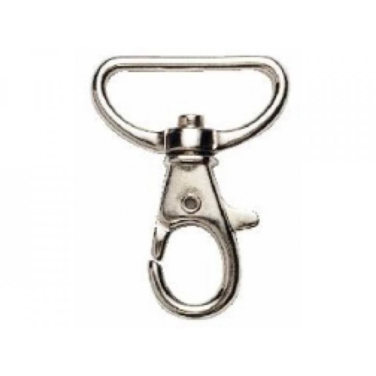 Prym snap hook with belt eyelet, metal
