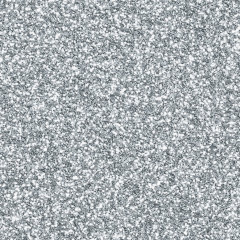 Gomaespuma de colores, purpurina 2,0 x 200 x 300, plata brillante