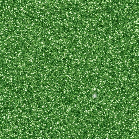 Colored foam rubber, glitter 2.0 x 200 x 300, glitter green