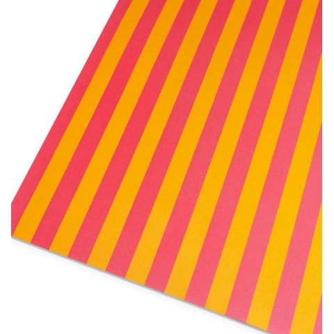 Papel de regalo Parasol 50 x 70 cm, Porto Santo (rosa-naranja)