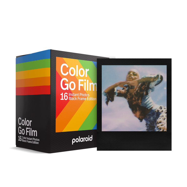 Polaroid Instant Film Color Go Black Frame