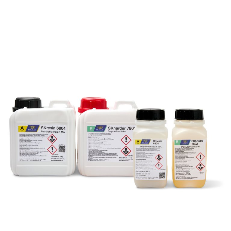 PUR Schnellgießharz 4 Minuten