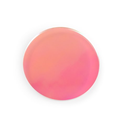 Acrylglas GS Scheiben transparent Kreis, Ø 100 mm, s = 3 mm, irisierend pink/gelb
