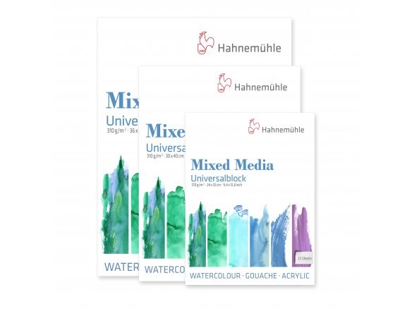 Bloque de medios mixtos de Hahnemühle 310 g/m²