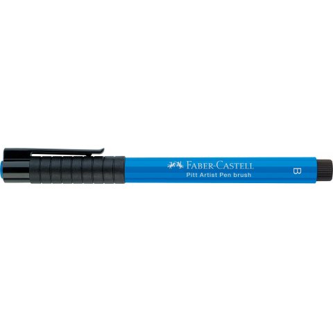 Faber-Castell Pitt Artist B artist pen, brush, phthalo blue (110)