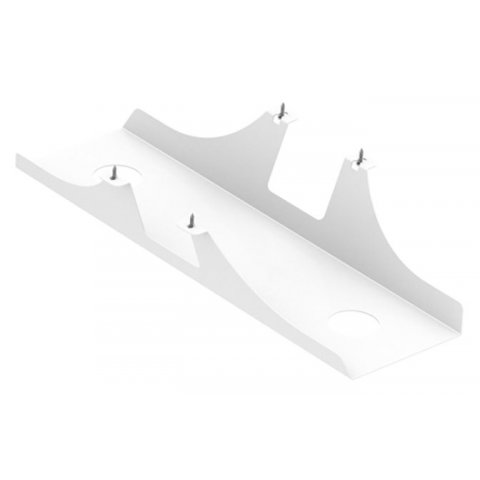 Vassoio portacavi per tavoli Modulor, integrabile 110x170x600mm, viti incluse, bianco RAL 9016SM