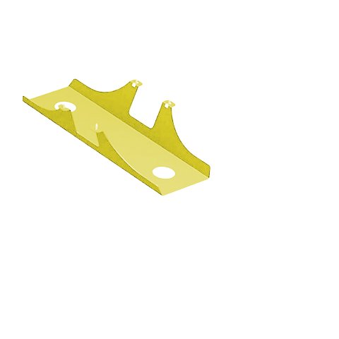 Cable tray for Modulor tables, can be added 110x170x600mm, sulfur yellow, RAL 1016 FS