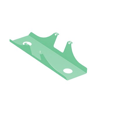 Cable tray for Modulor tables, can be added 110x170x600mm, malachite green, RAL Des. 1607050 FS
