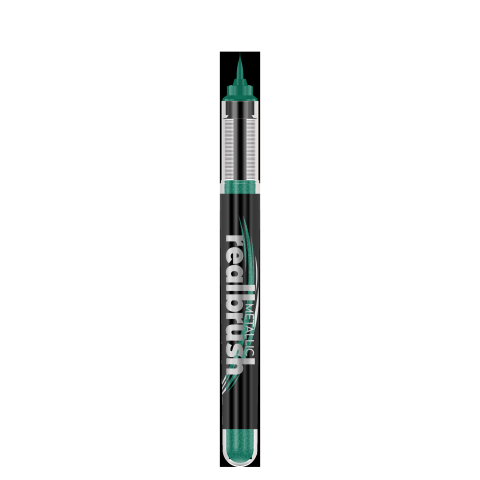 Karin Marker Realbrush Metallic green (8535)