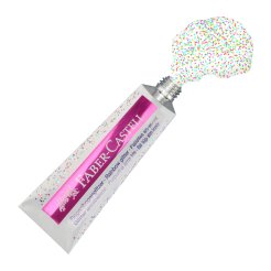 Set arcobaleno in gel glitterato Faber-Castell