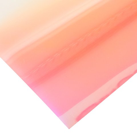 Aslan pellicola adesiva iridescente ColourShift transpar. SE70, PET, gelb/pink, transparent, b = 1370 mm