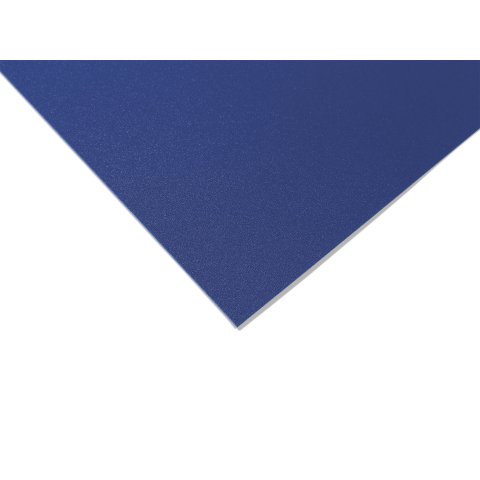 Polipropilene opaco, colorato, opaco, 10 pezzi 0,8 x 650 x 1100 mm, blu scuro (3760)