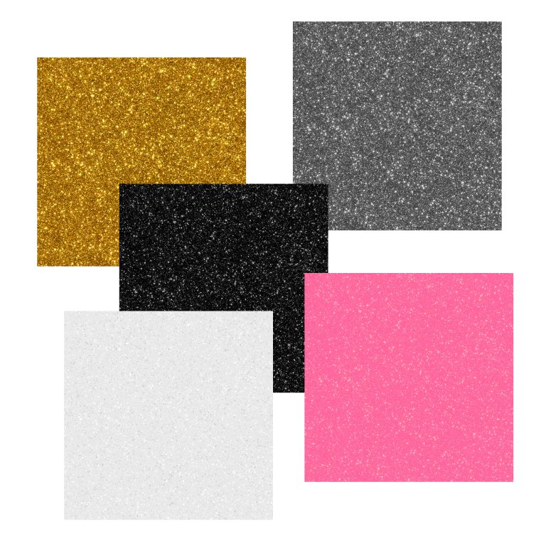 plottiX Thermotransferfolie GlitterFlex