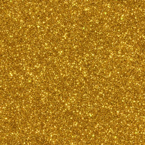 plottiX Thermotransferfolie GlitterFlex 30 x 30 cm, glitzernd, gold
