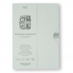 Skizzenblock Authentic Bristol weiß, 185 g/m²