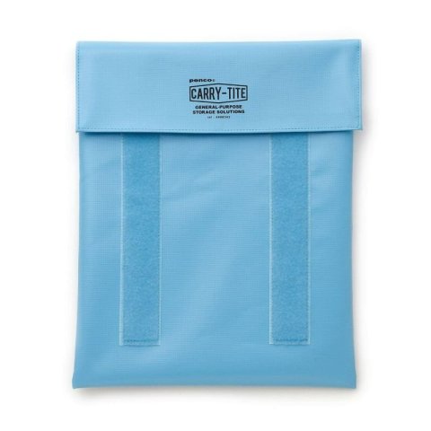 Carry Tite Laptopcase/Dokumentenmappe, large 33 x 27 x 1 cm, mit Klettverschluss, hellblau