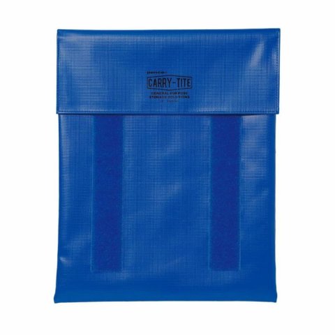 Carry Tite Laptopcase/Dokumentenmappe, large 33 x 27 x 1 cm, mit Klettverschluss, blau