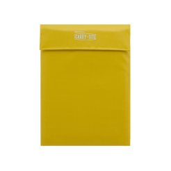 Carry Tite custodia per laptop/cartella portadocumenti, grande, 33 x 24 x 1 cm, con chiusura in velcro, giallo