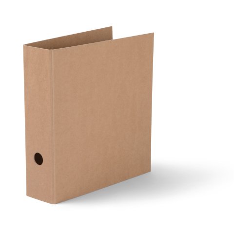 Modulor Ordner für DIN A4, 80 mm breit, FSC, braun